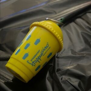 Starbucks Yellow Frappuccino Party Favor Cup
